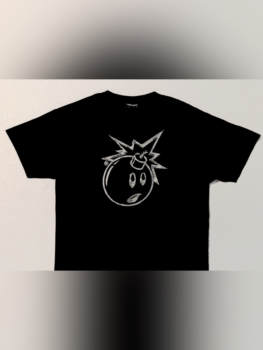 The Hundreds | Mens Adam Bomb Sketch Graphic T-Shirt | Black | Size XL
